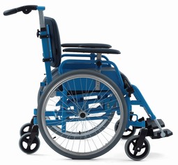 MyPlus  - eksempel fra produktgruppen manuelle kørestole med fast ramme, efter mål