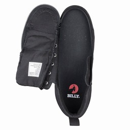BILLY Black Sneaker - lynlåssko med ekstra bredde