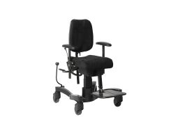 VELA Tango 600ES  - eksempel fra produktgruppen aktivitets- og arbejdsstole med bremse og med elektrisk højderegulering