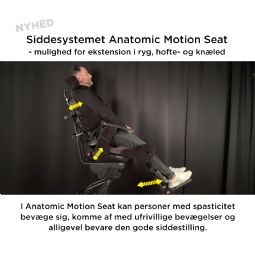 Anatomic Motion Seat Pro  - eksempel fra produktgruppen modulopbyggede siddeenheder