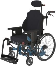 Netti V  - eksempel fra produktgruppen manuelle hjælpermanøvrerede komfortkørestole med sædetilt