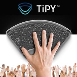 Enhånds tastatur, TIPY keyboard