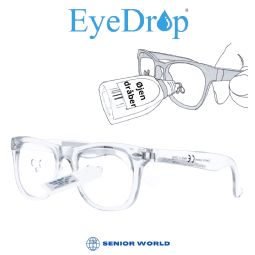 Eyedrop Øjendråbe brille