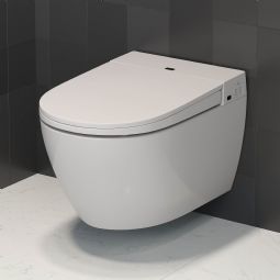 Tisvildeleje Væghængt douchetoilet - Japansk toilet  - eksempel fra produktgruppen toiletter med bruse- og tørrefunktion
