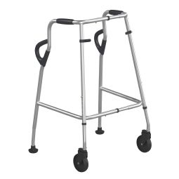 Walk Safe gangstativ med to hjul - eksempel fra produktgruppen gangbukke med 2 hjul Walk Safe gangstativ med to hjul - eksempel fra produktgruppen gangbukke med 2 hjul
