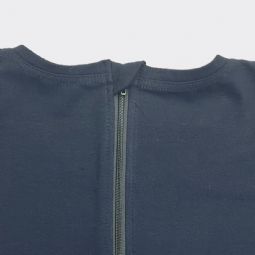 Bodystocking med korte ben/ærmer og lynlås i ryg/ben