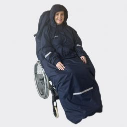 Vinterregnslag med ærmer