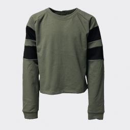 Sweatshirt med raglanærmer