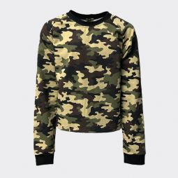 Sweatshirt med raglanærmer