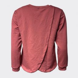 Sweatshirt med overfald
