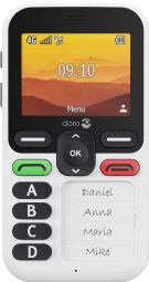 Doro LEVA X10 nødkaldtelefon til ældre - klik for at se billedet i fuld størrelse - åbner i nyt vindue Doro LEVA X10 nødkaldtelefon til ældre