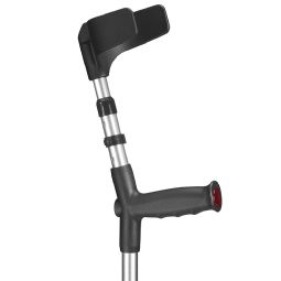 Krykke med ergonomisk lige softgreb