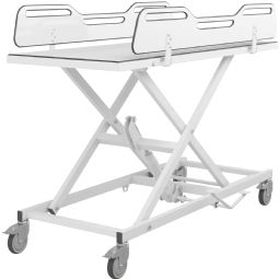 MCT 5 mobilt skifteleje, manuelt højderegulérbart