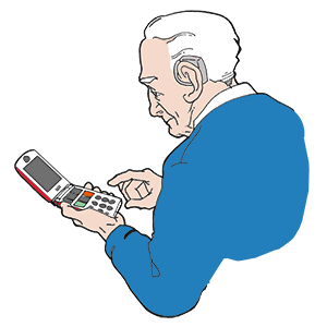 Illustration til Mobiltelefoner og smartphones med særlige egenskaber