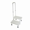 Double Step Stool with Handrail Double Step Stool with Handrail