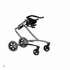 Caddy FT - Posterior, w. 2 swivel wheels