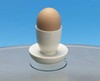 Egg cup with suction cup