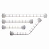 Safety grab bar, angled - 40 cm Safety grab bar, angled - 40 cm