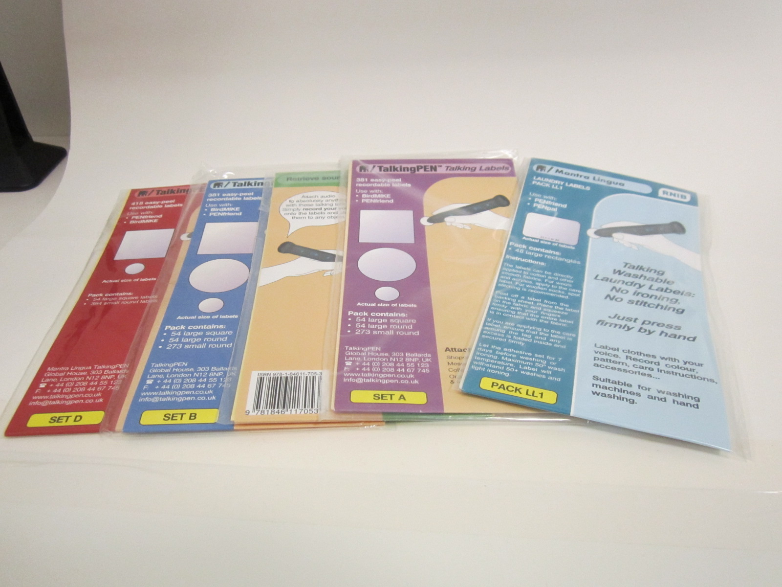 Speaking And Washable Labels For PENfriend From Butik KIK AssistData