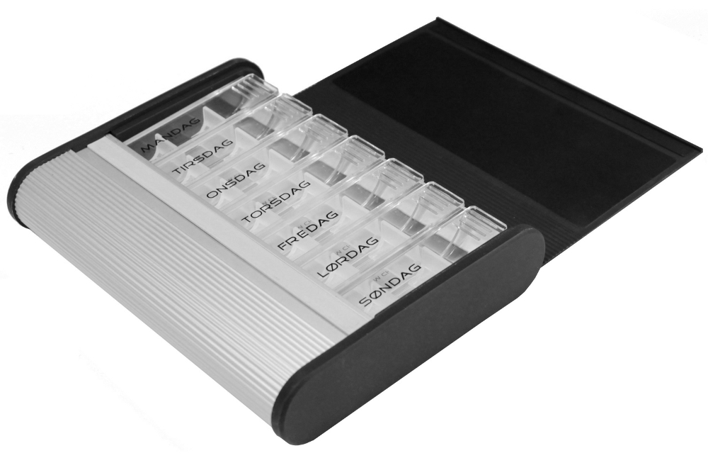 Pill Box Danish Design - 24/7 Medicase byHALL