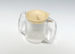 Caring drinking cup with lid