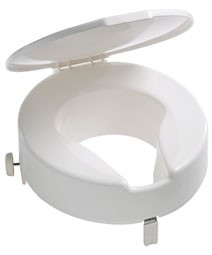 Ashby Raised Toilet Seat with Lid