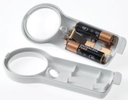 Coil LED Illuminated pocket Magnifier