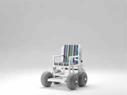 Beach wheelchair