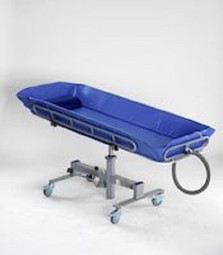 Arjo, Basic - Oil Hydraulic shower trolley