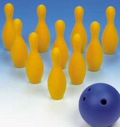 Bowling in foam