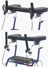 Platform support - Dolomite Alpha  - example from the product group other accessories for assistive products for walking