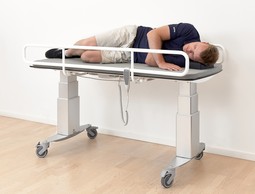 Changing bed height-adjustable Mobilio
