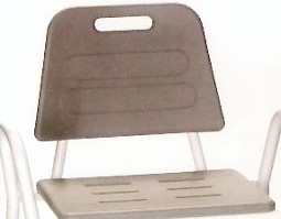 Backrest for bath stool  - example from the product group accessories for bath and shower chairs