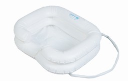 Inflatable bassin for hair wash  - example from the product group shampoo trays