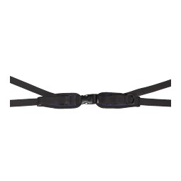 Y-hip strap upholstered, 25 mm, safety lock