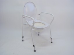 MAJ Toilet Aid  - example from the product group raised toilet seats mounted on frame