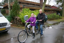 Mr. Pedersen Tandem bike - electric motor