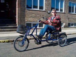Mr. Pedersen Solo bike - electric motor