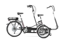 Co Pilot 3, 3-wheeled Tandem  - example from the product group tandems with three wheels