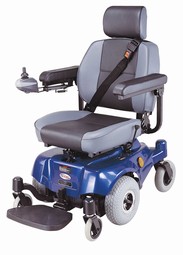 Alfa 28  - example from the product group powered wheelchairs, powered steering, class b (for indoor and outdoor use)