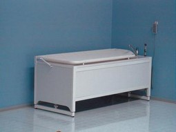 Bathtub, height adjustable (electric) Bathtub, height adjustable (electric)