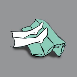Rhombo-med multi-cushion (partitioned leg cushion)