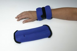 Weighted cuffs with velcro