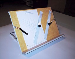 Book/- and writing stand