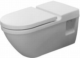 Starck 3 - Wall mounted toilet