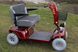 PRO-DOUBLE  - example from the product group powered wheelchair, manual steering, class b (for indoor and outdoor use)