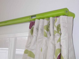 Digital curtain rails