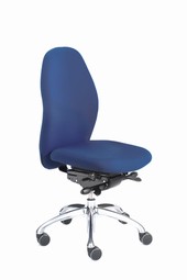 Tango. Office swivel chair with low backrest