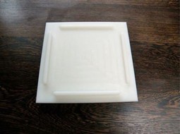 Buttering board with four edges
