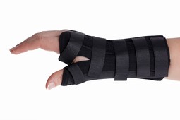 PROmanu 4 Piece Wrist - Håndledsbandage med tommel, omvendt lukning